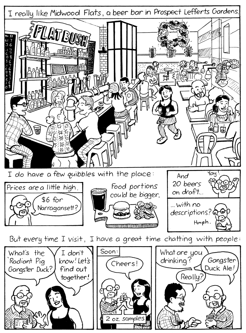 Midwood Flats Bar Scrawl