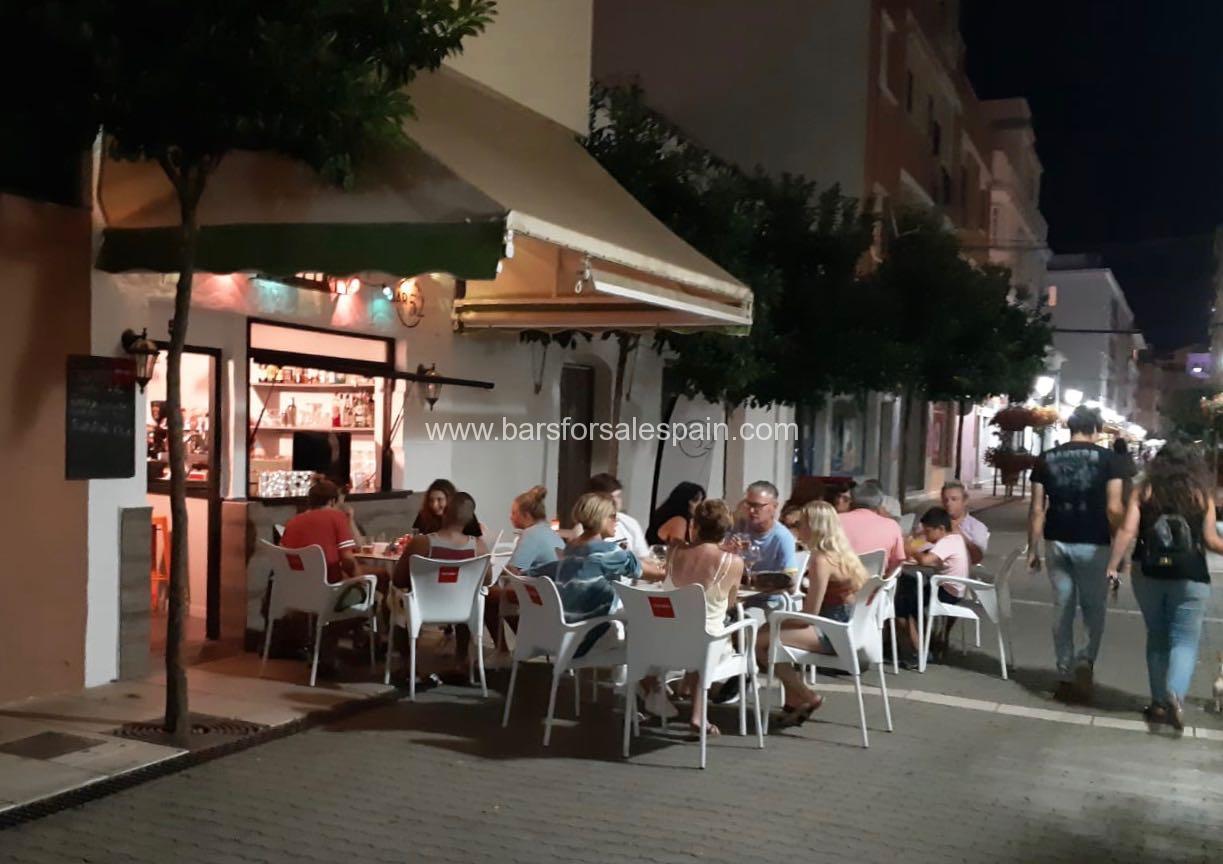 Cosy Bar In Estepona Old Town With 2 Terraces Bars for sale Spain