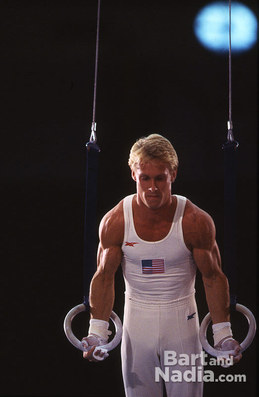 Bart Gymnastics Bart Conner and Nadia Comaneci