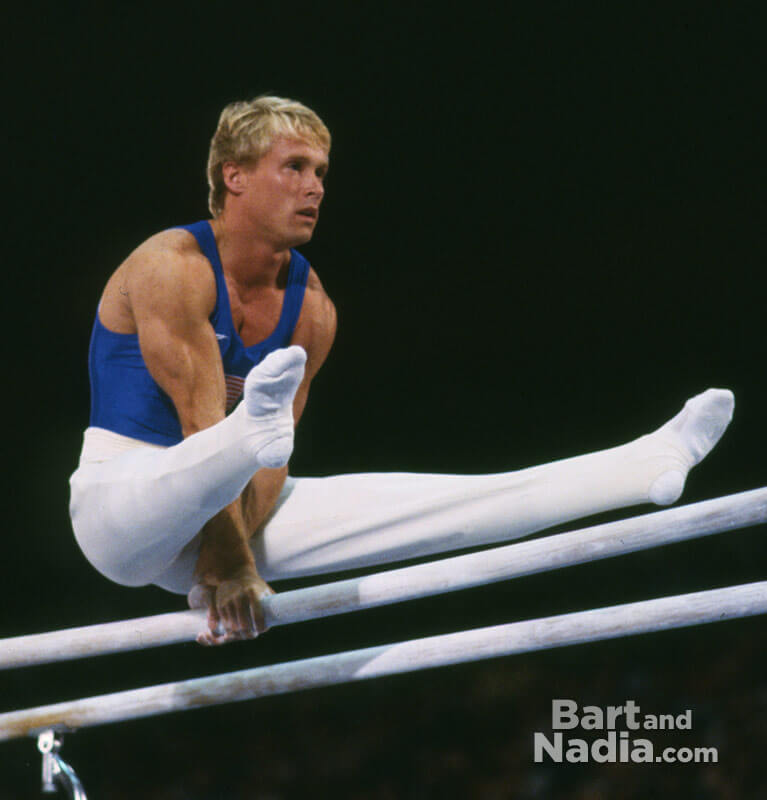 Bart Gymnastics Bart Conner and Nadia Comaneci