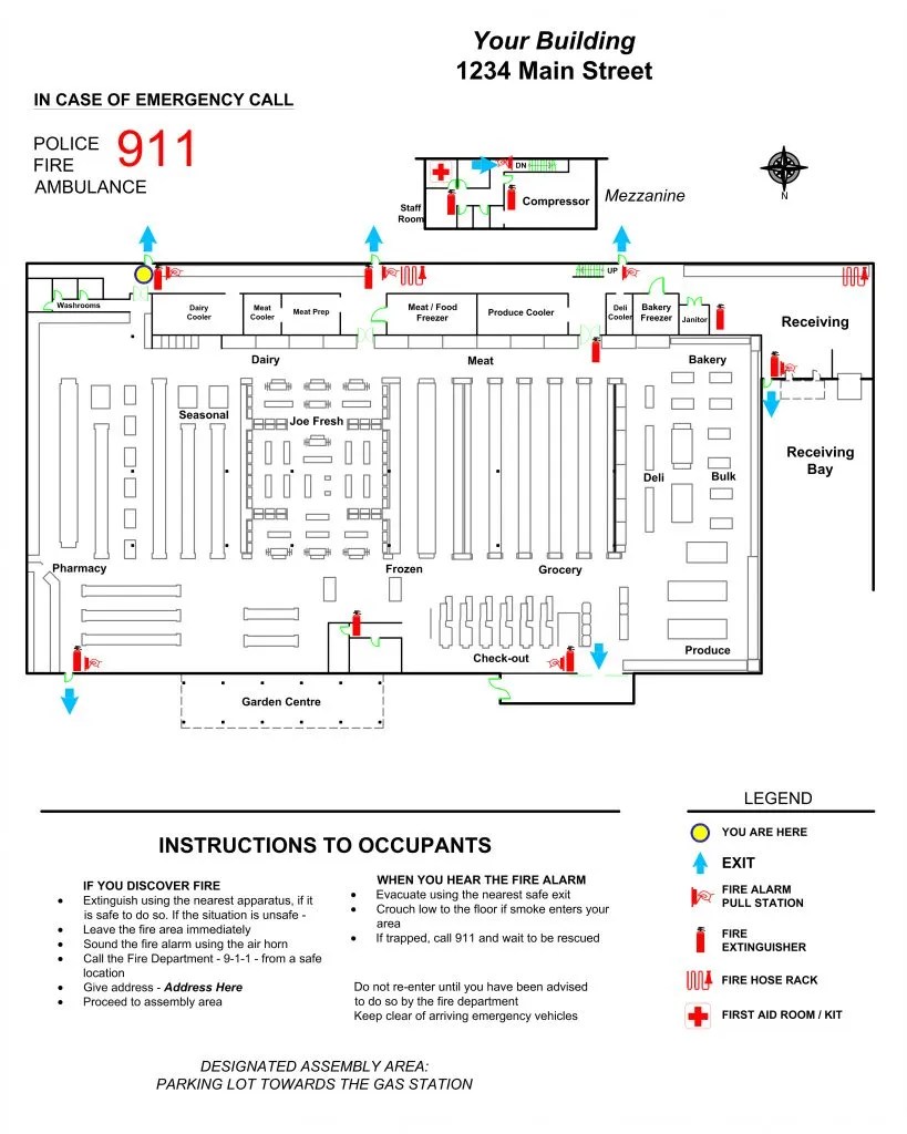 Fire Safety Plans Vancouver Fire Evacuation Plans Preparation