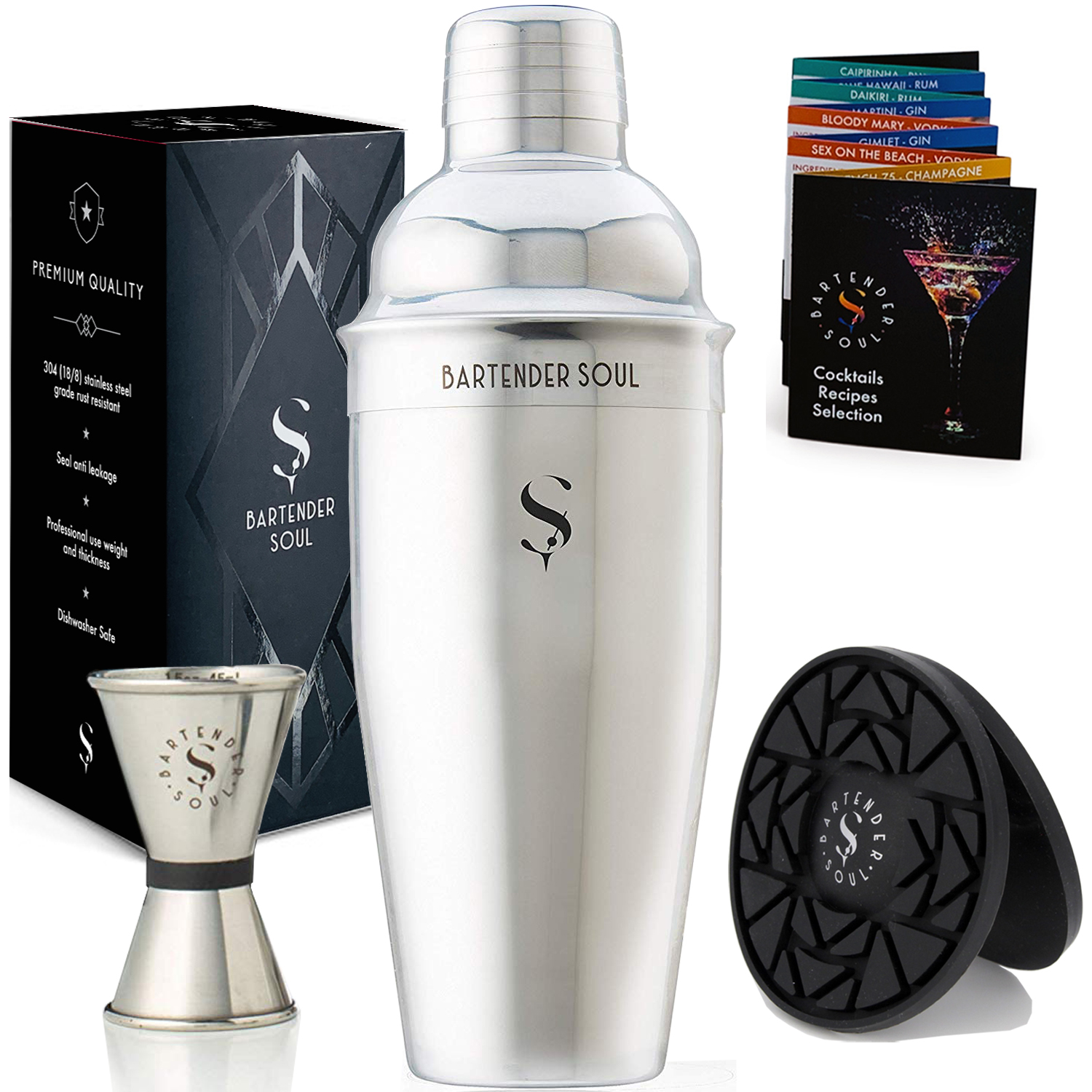 Professional Cocktail Shaker Bartender Soul