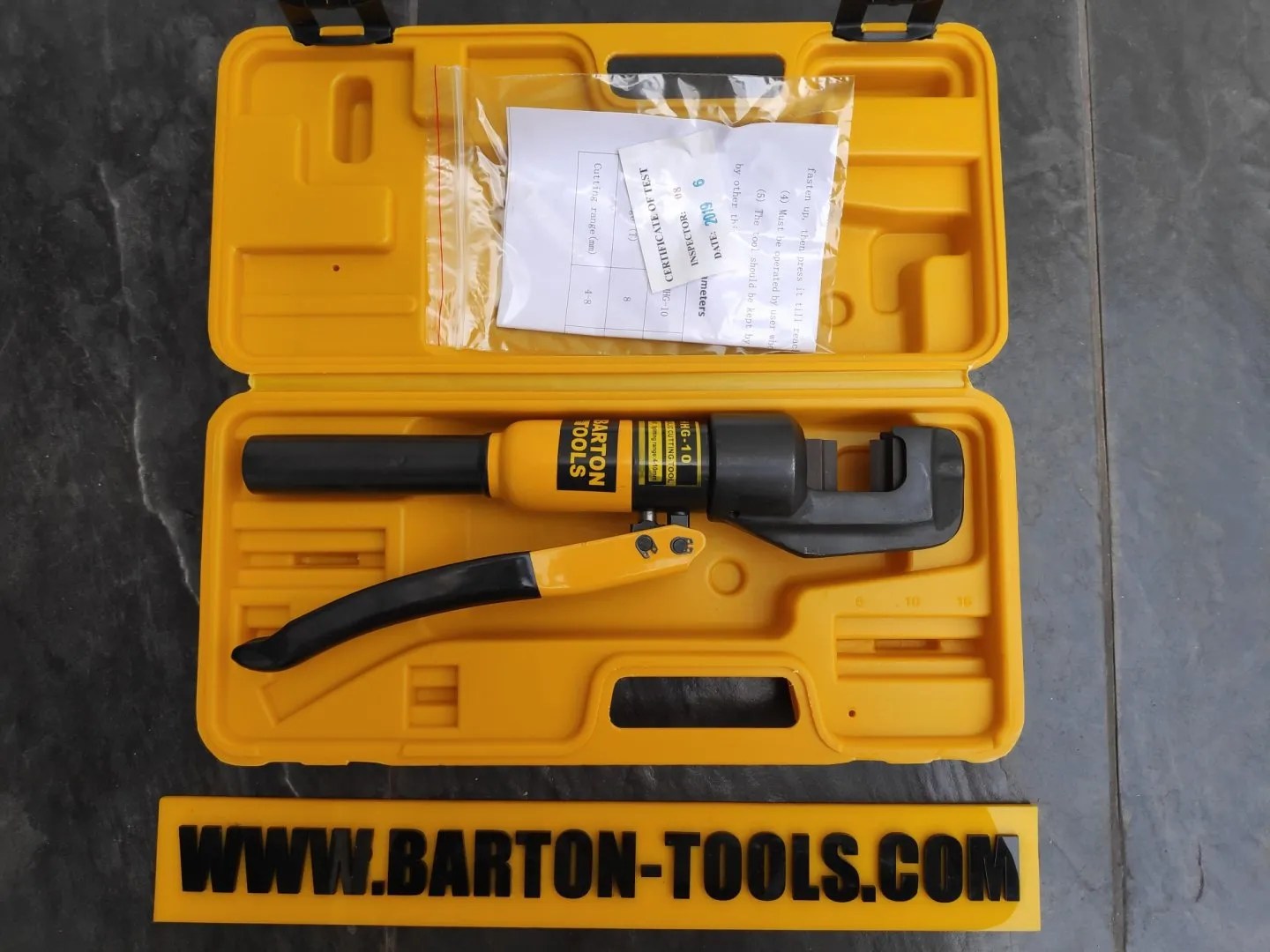 Manual Hydraulic Rebar Cutter / Bar Cutting / gunting pemotong / Alat