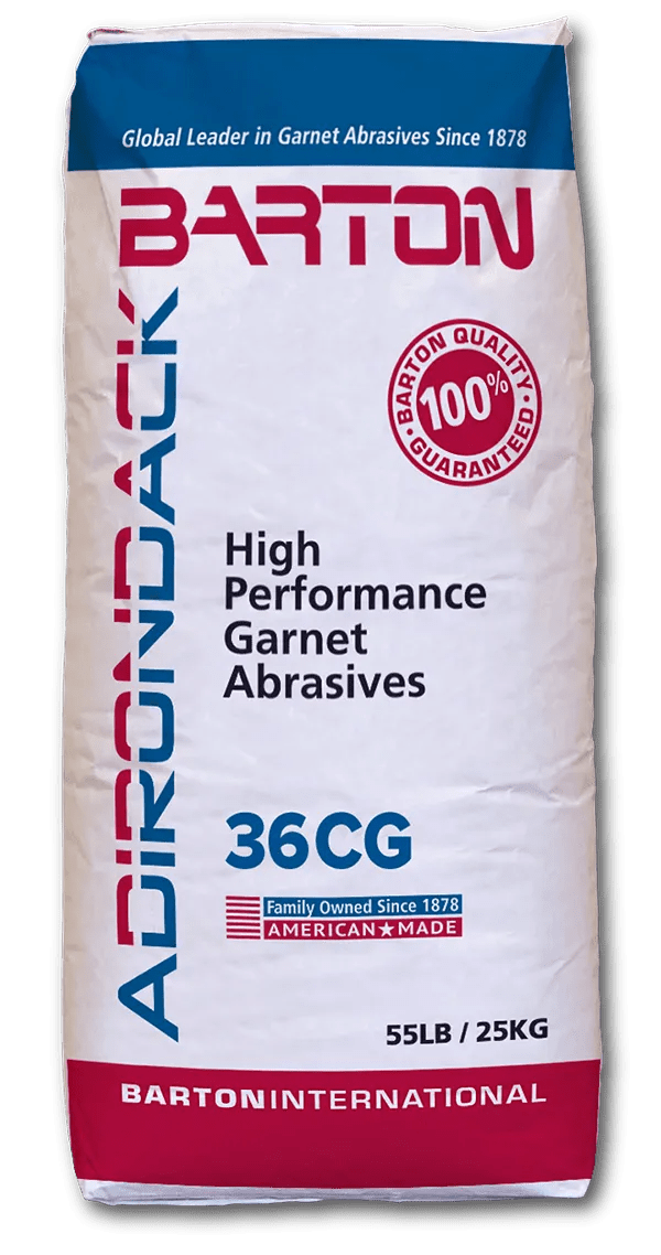 Award winning blasting abrasive Fast safe surface prep BARTON