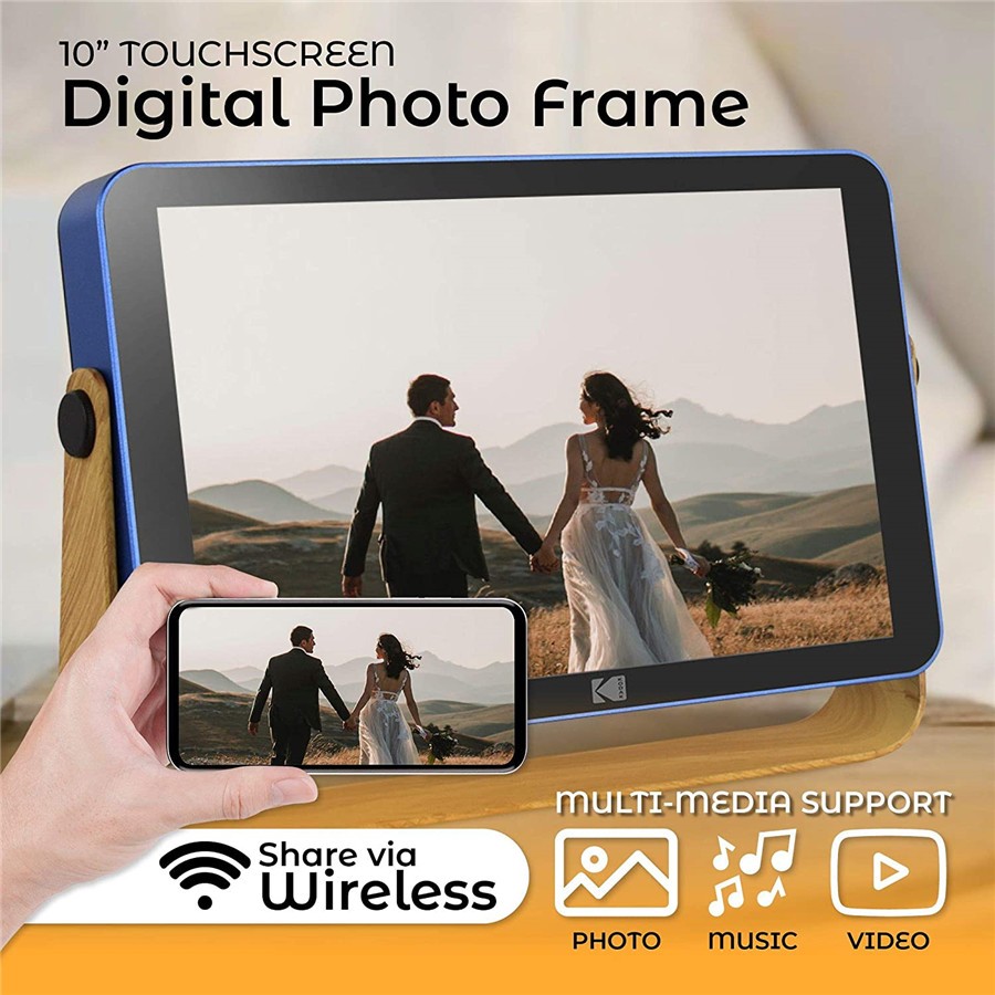 Kodak 10inch Touchscreen Digital Photo Frame RWF108