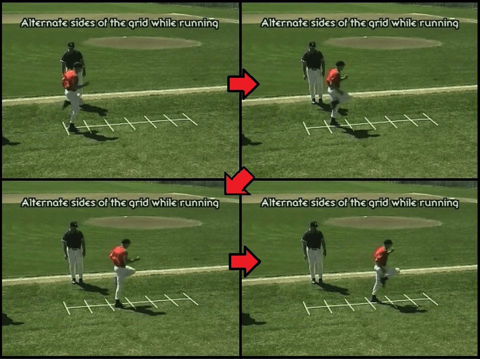 Running The Ladder Baseball Conditioning Drills Baseball Tutorials
