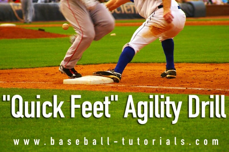 Baseball Agility Drill The "Quick Feet" Drill Baseball Tutorials