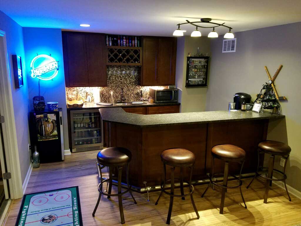 Finished Basement Company Basements & Bars St. Louis