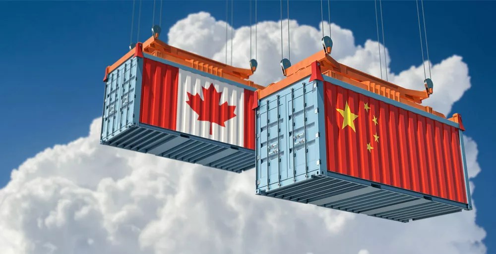 中国到加拿大巴森顿20英尺和40英尺集装箱运输费用