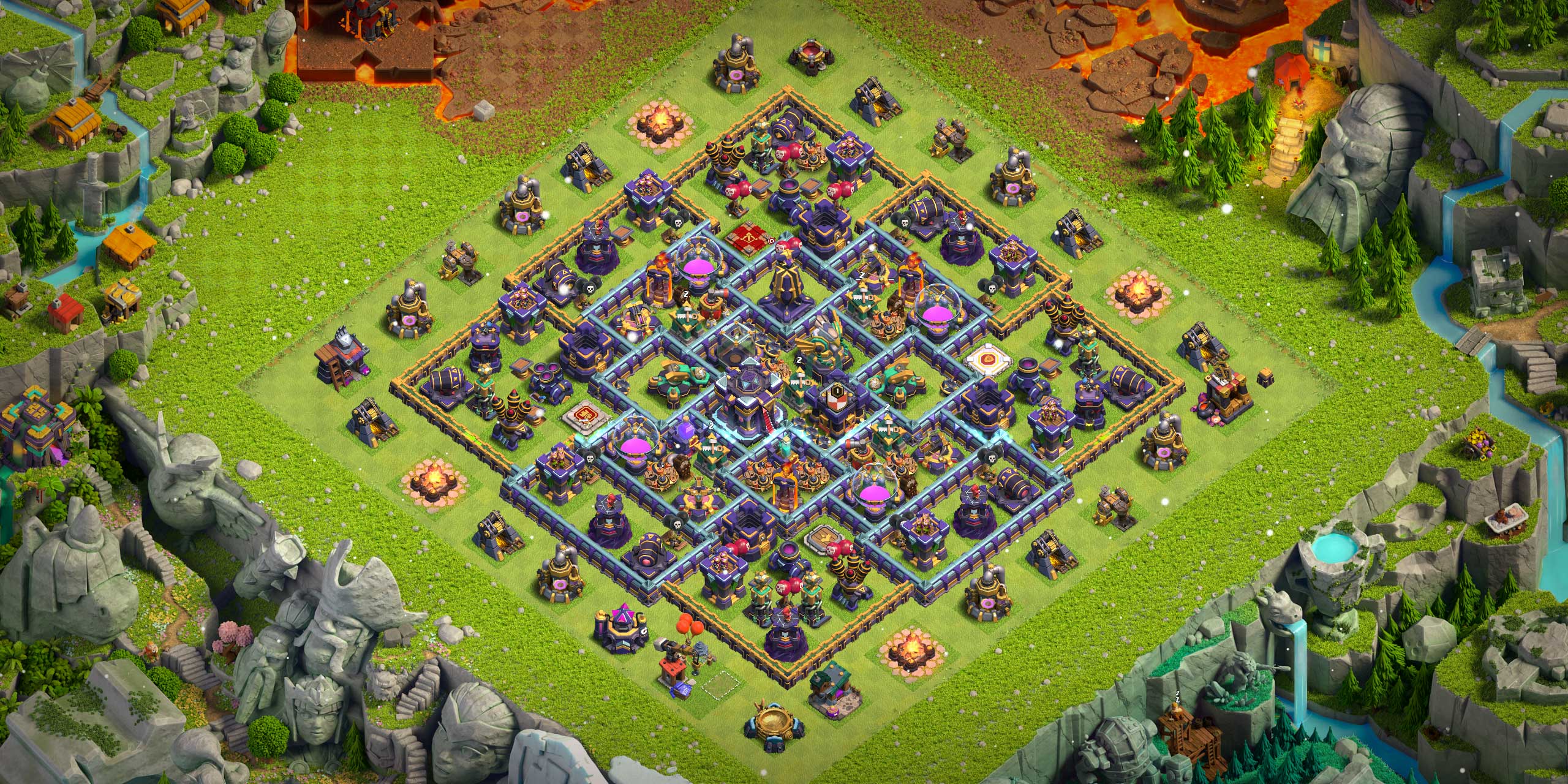 2023 Town Hall 15 Base layout with layout copy Link Base of Clans