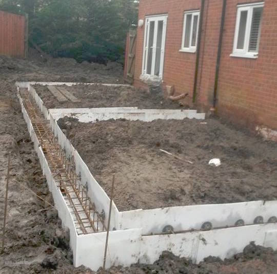 Piling Foundations In Standish For Shared Wall Basetec Piling