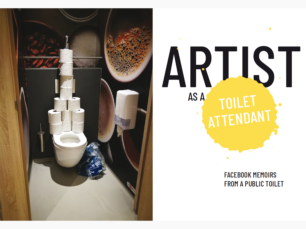 ARTIST AS A TOILET ATTENDANT € 15 BasFontein