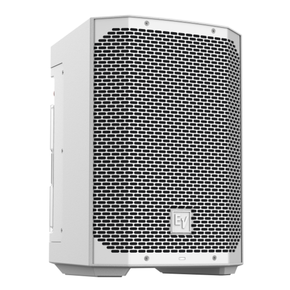 EV Everse 8 Weatherized Battery Powered Loudspeaker White Bashs Music