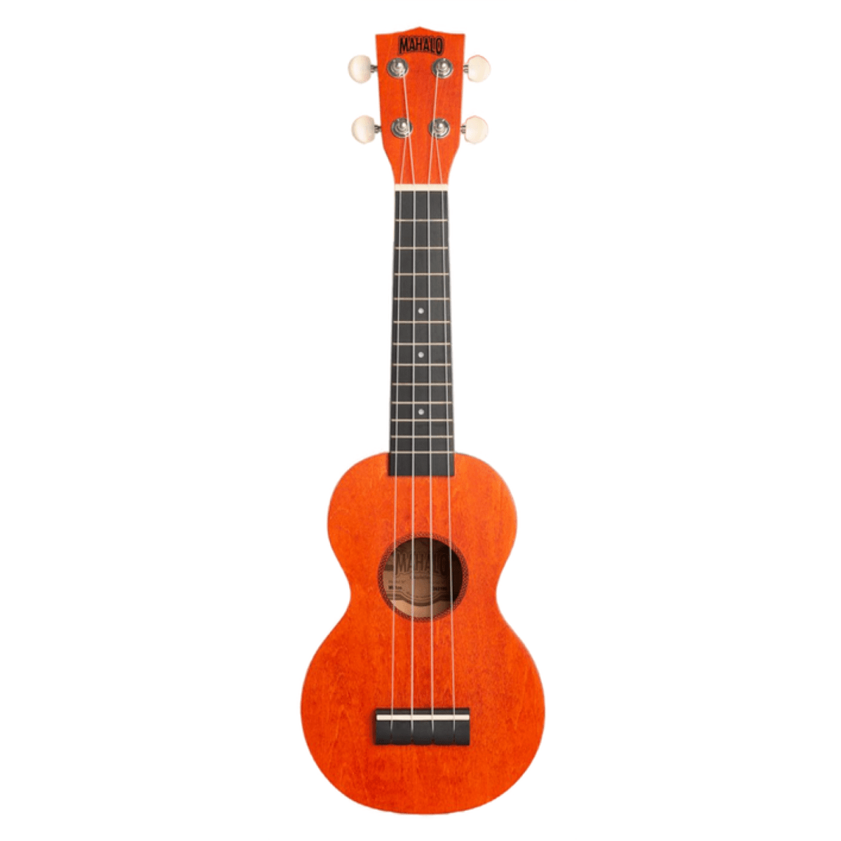 Mahalo Island Series Soprano Ukulele Orange Sunset Bashs Music