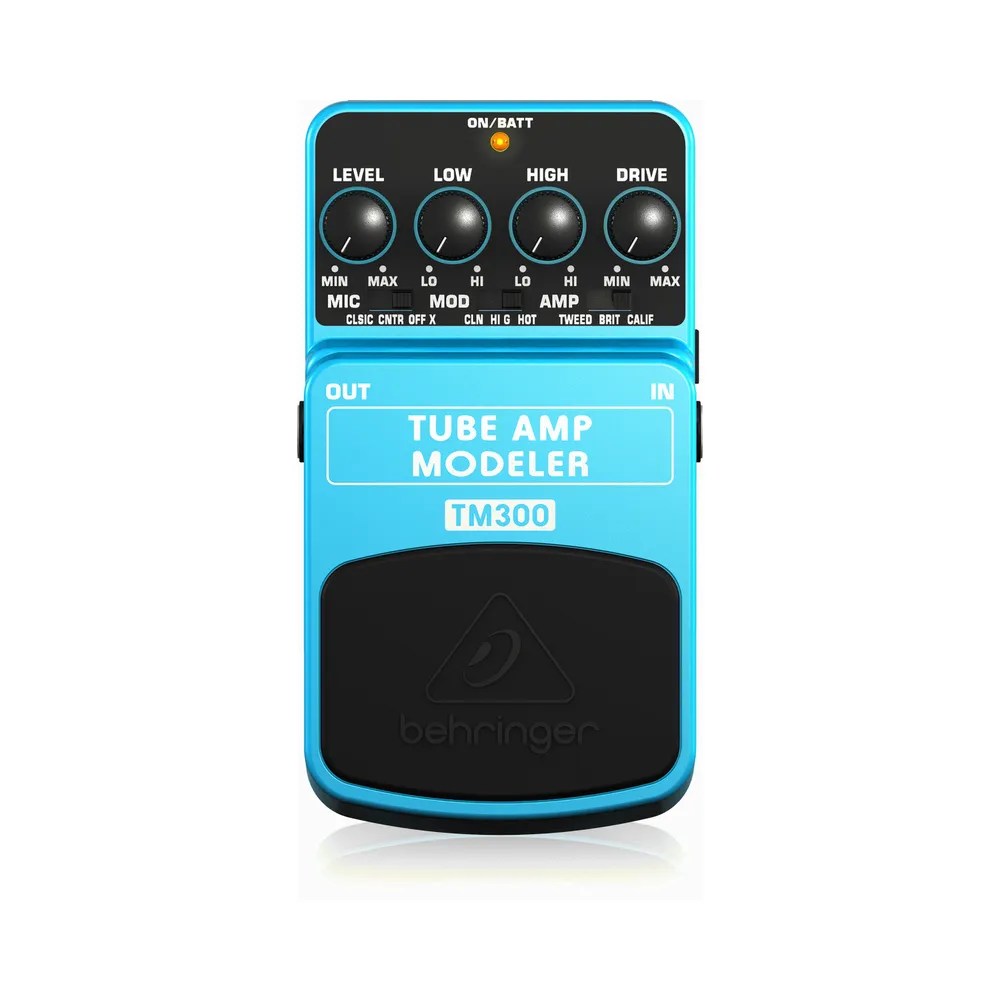 Behringer TM300 Tube Amp Modeler Guitar Effects Pedal Bashs Music