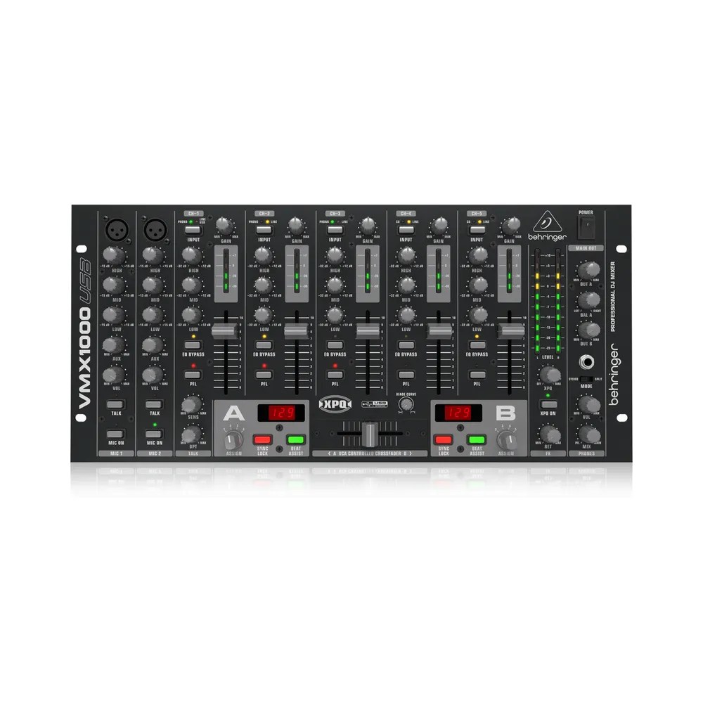 Behringer Vmx1000Usb Pro Dj Mixer Bashs Music