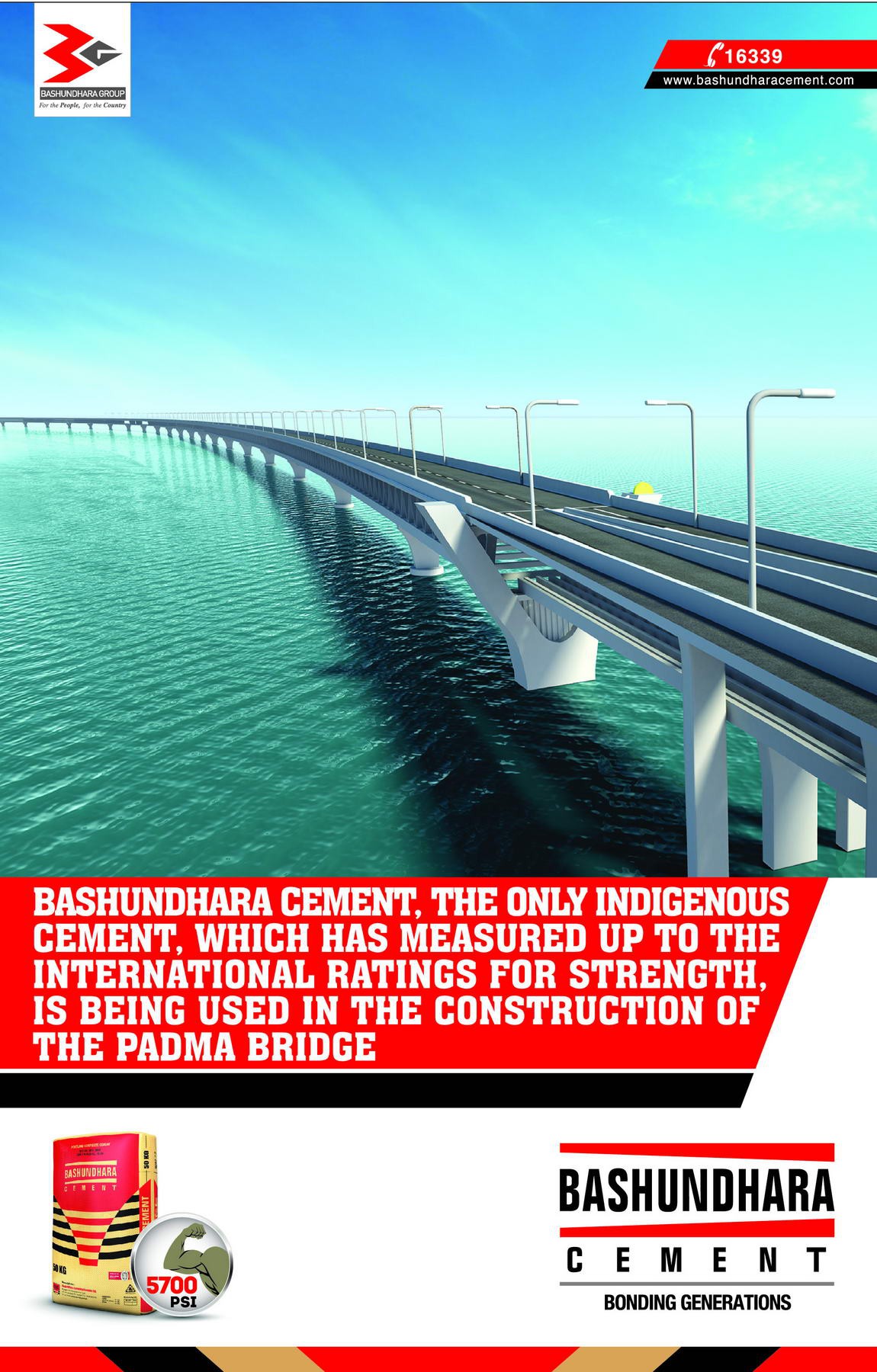 The Padma Bridge Project Bashundhara Cement