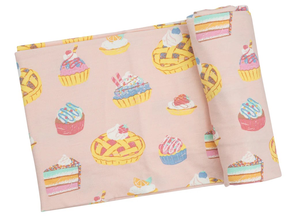 Angel Dear Sweetie Pies Bamboo Swaddling Blanket Basically Bows & Bowties