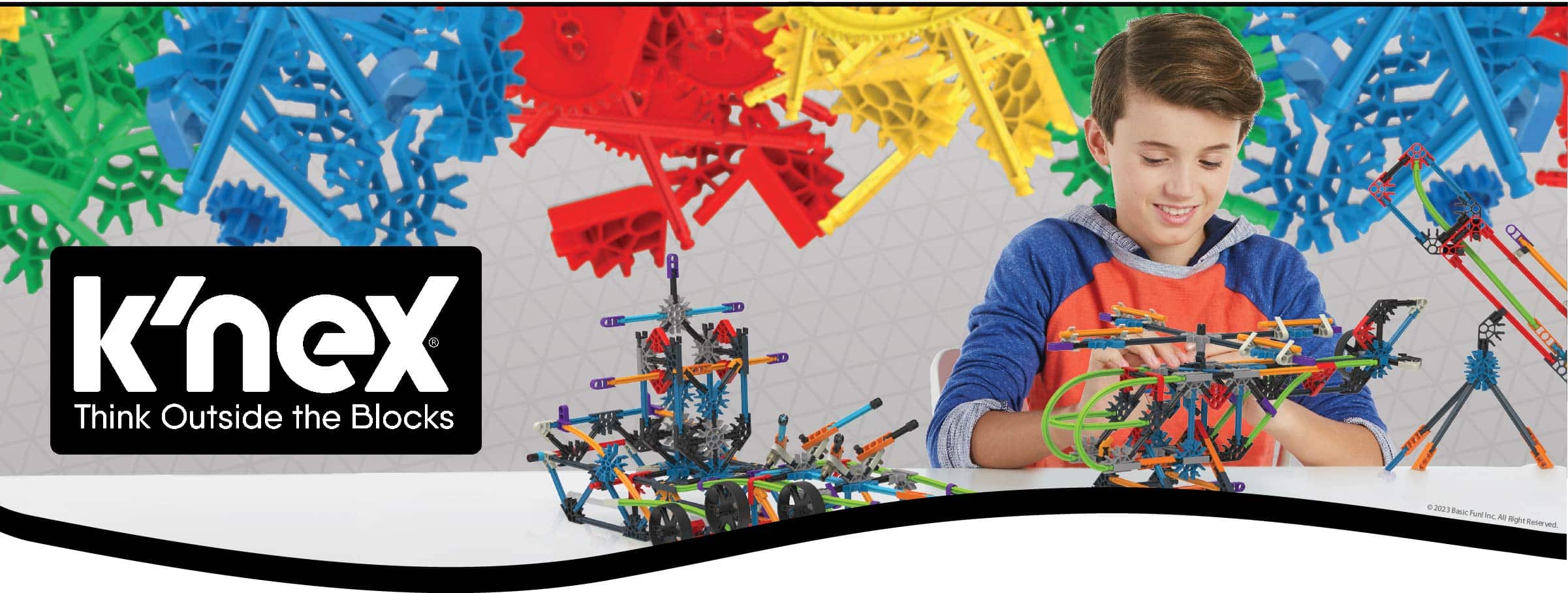 Creative Toys For Kids K'NEX 35 Model Building Set My Boys, 41 OFF