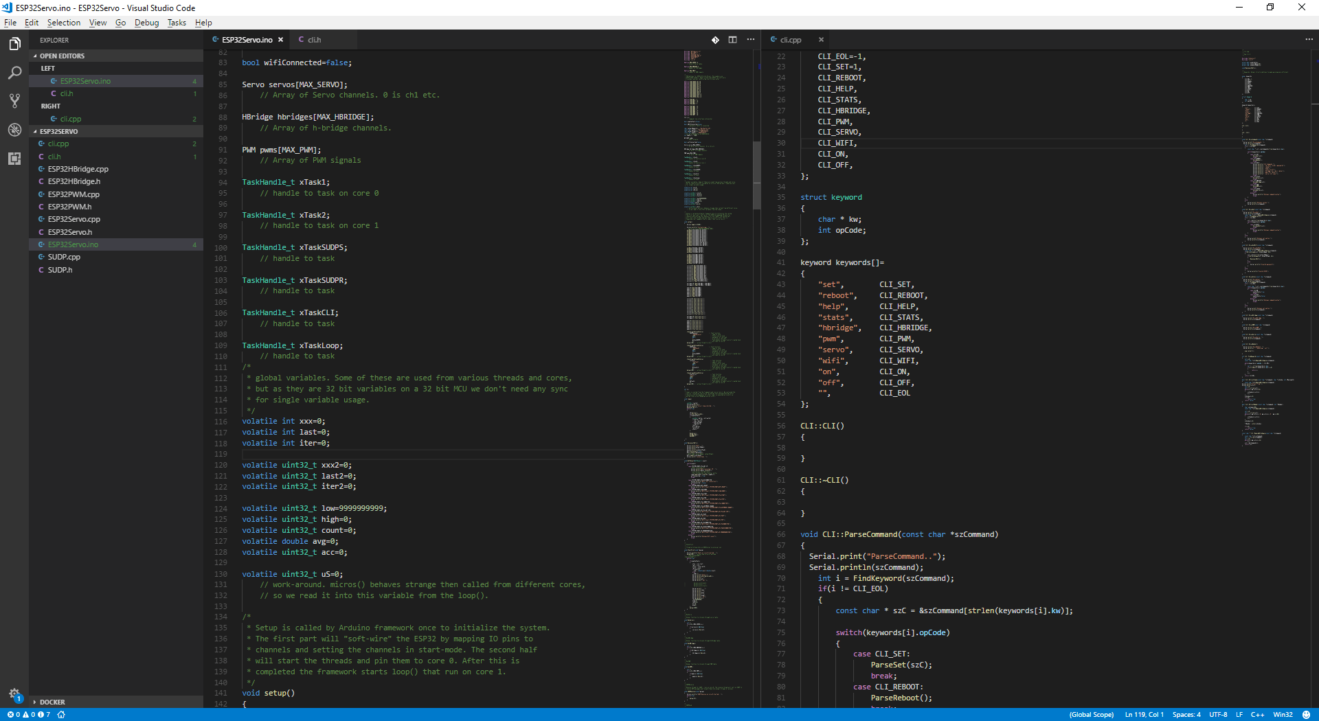 ESP32 with Visual Studio Code & Arduino BasicPI
