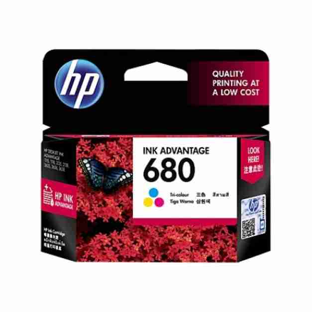 HP 680 Tricolor Original Ink Advantage Cartridge Basictech