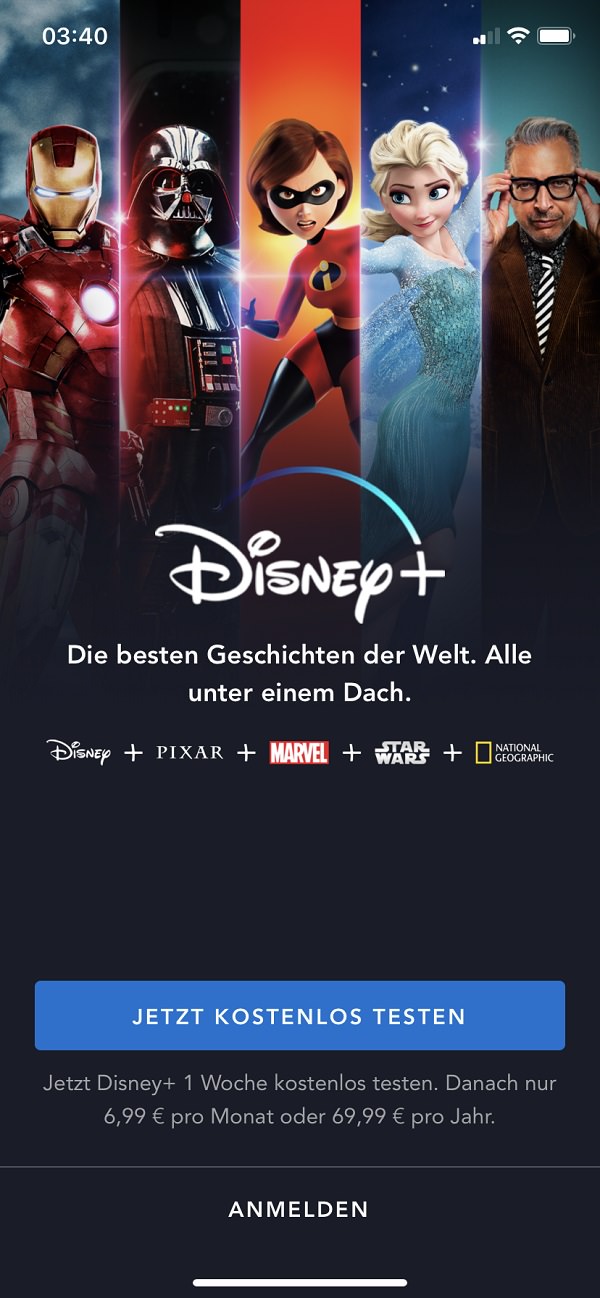 DisneyPlusApp So sieht der neue StreamingDienst aus