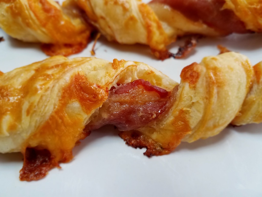 Cheesy Bacon Twists (Brunch at Bobby’s style) Basil and Vine