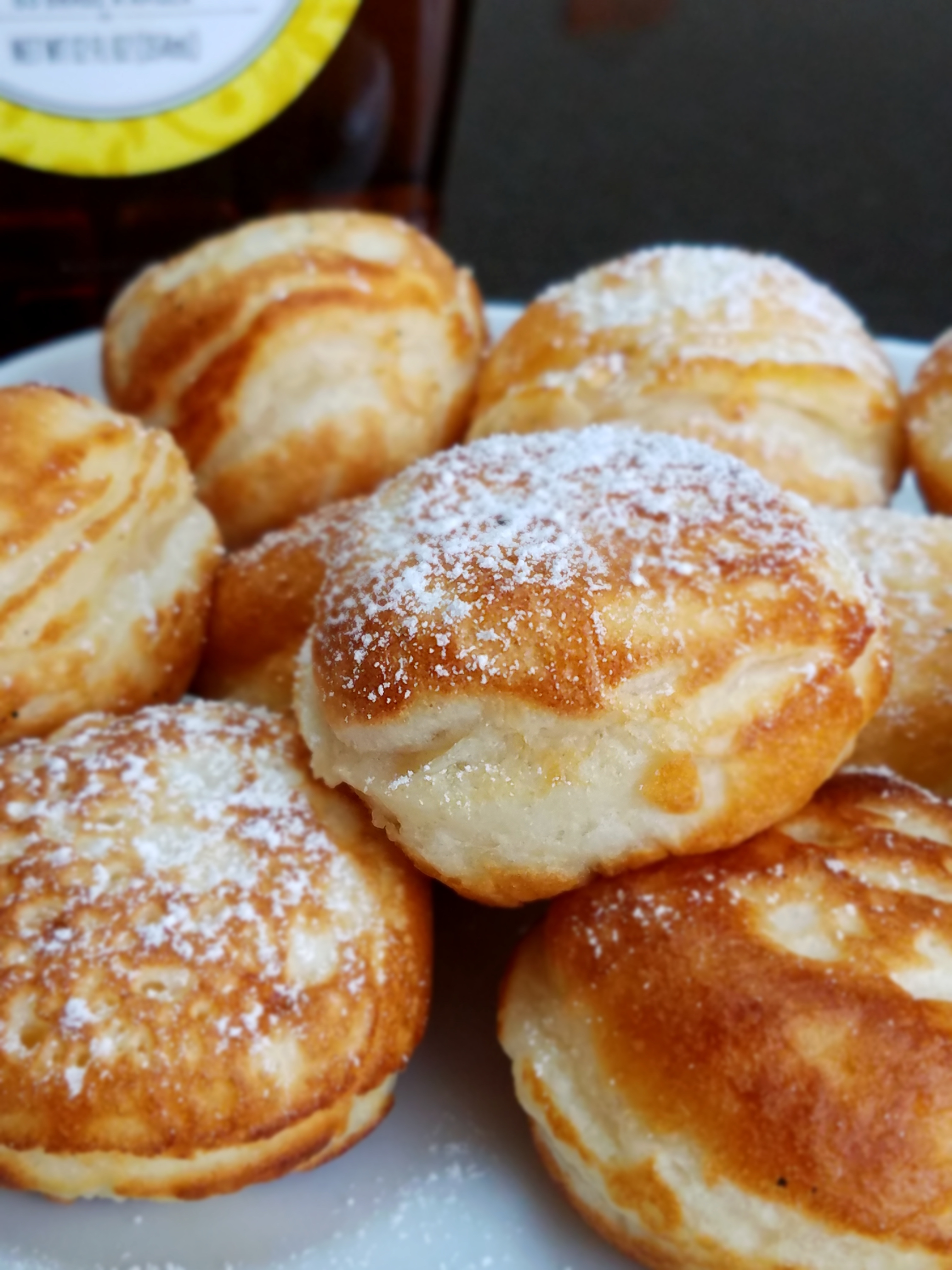 Aebleskiver a Danish pancake Basil and Vine