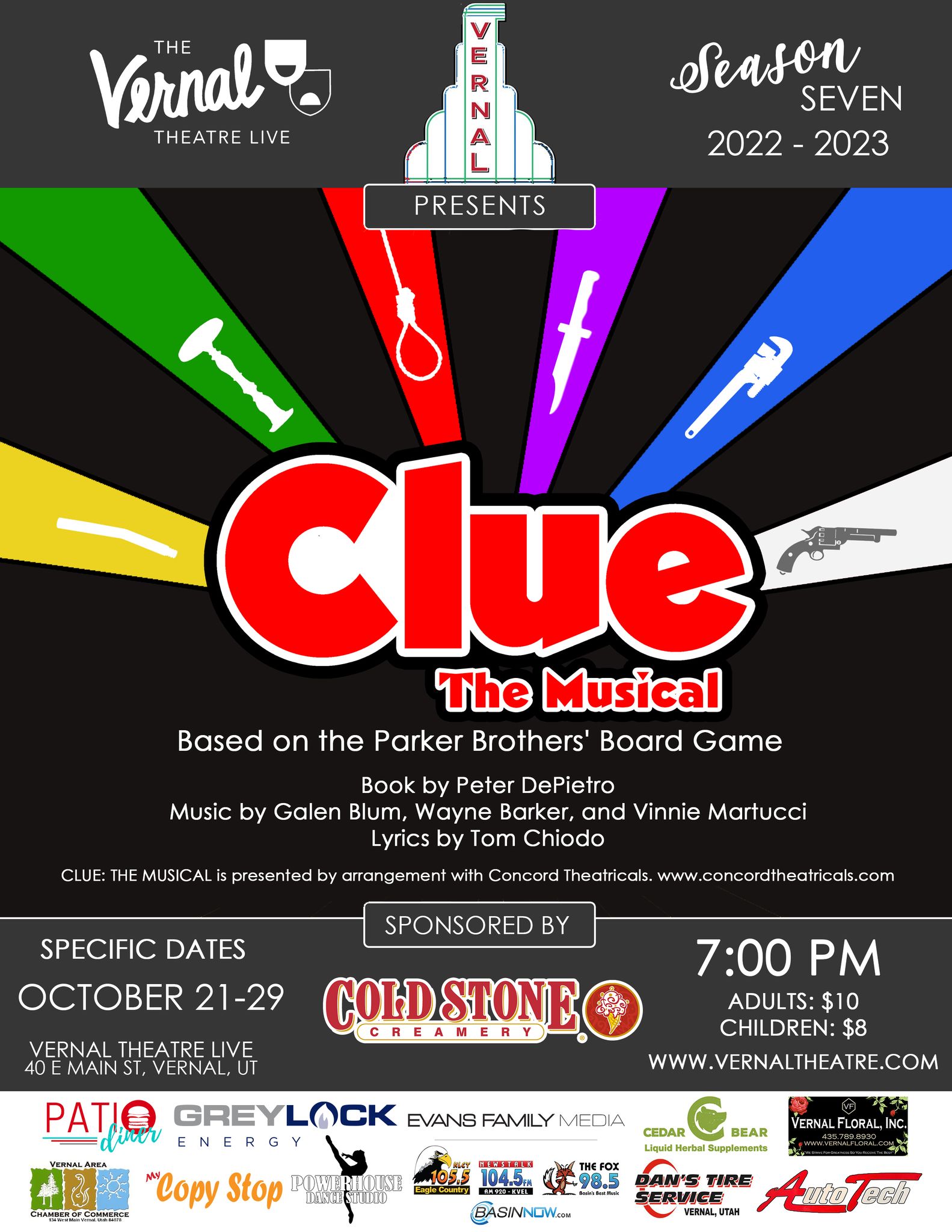 Audience Chooses Ending In Vernal Theatre Live’s Production ‘Clue The