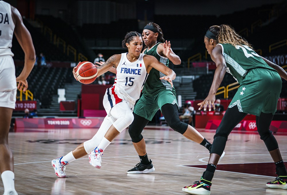 JO Victoire facile de la France contre le Nigéria Basket 221