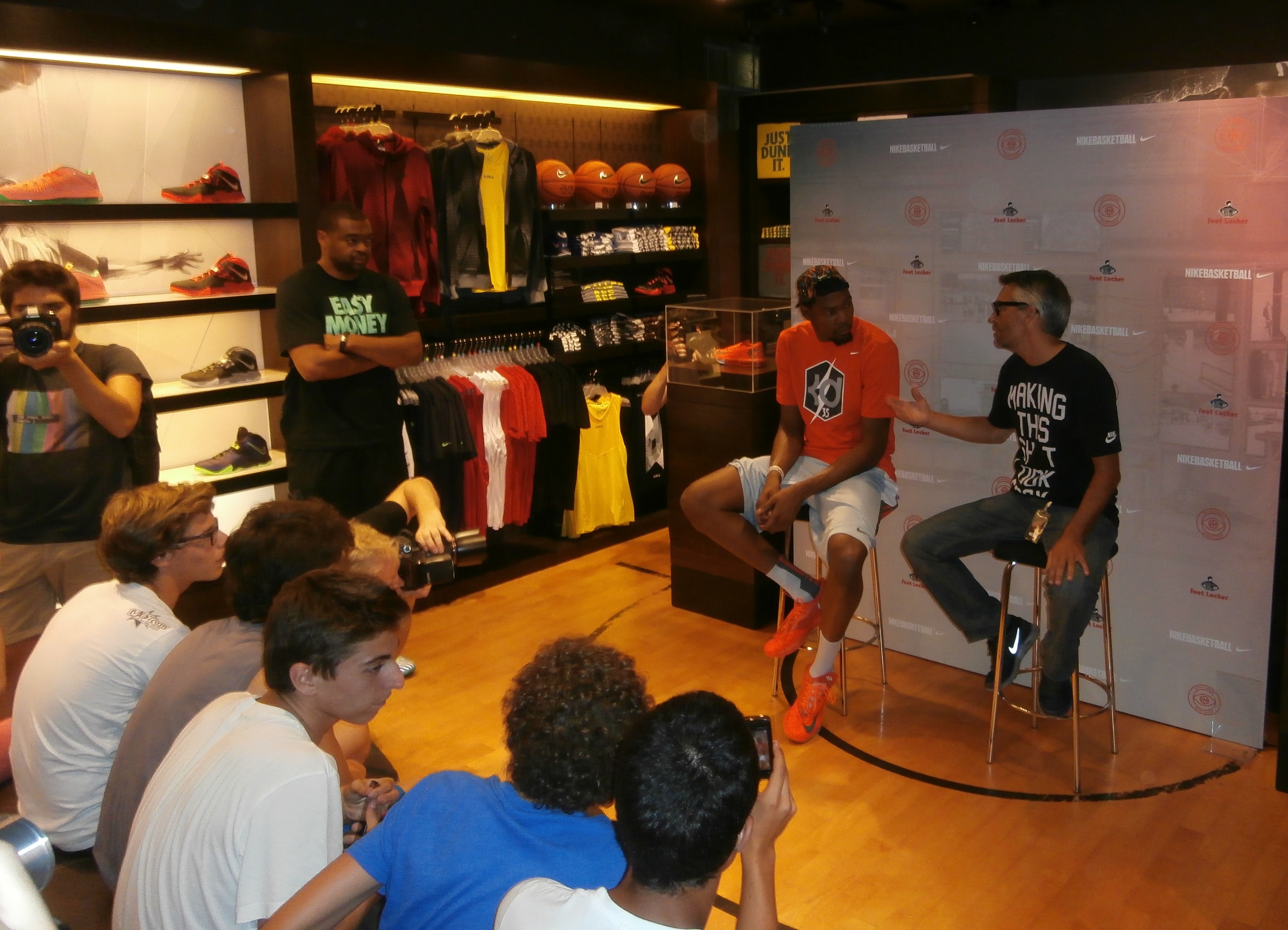 Durant in esclusiva a "LeBron mi spinge a dare il