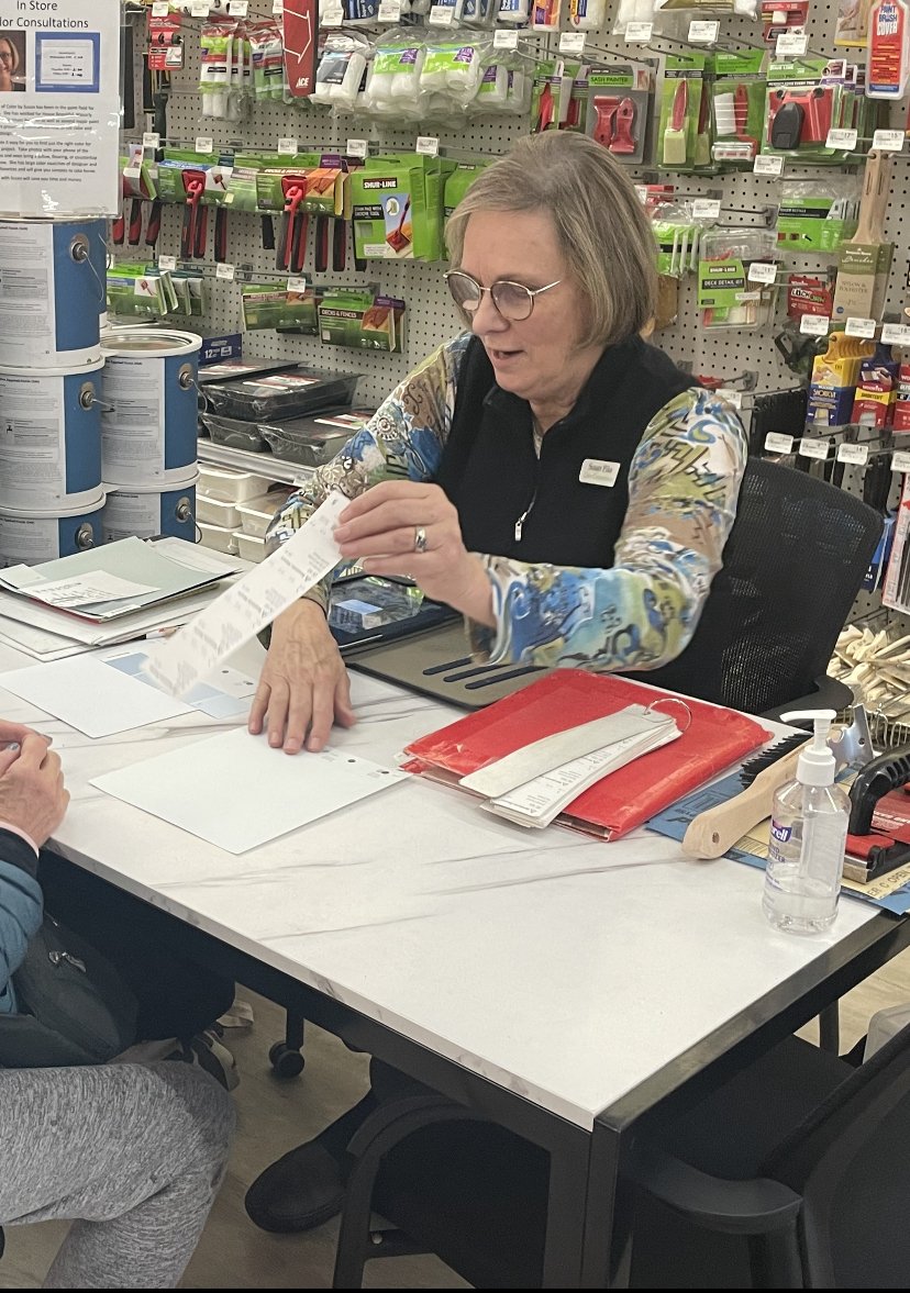 Color Consultation Baskin's Ace Hardware Store