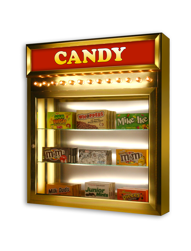 headliner candy case » Candy Showcases » MOVIE THEATER DISPLAYS