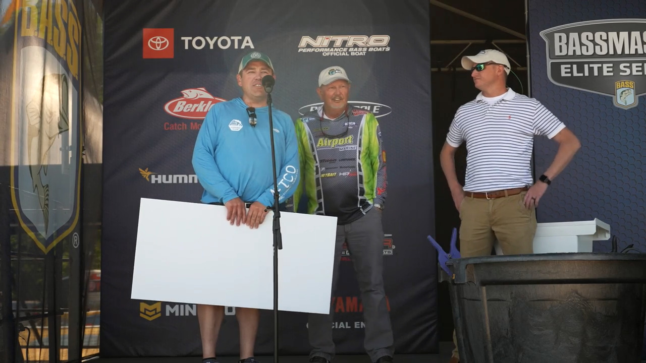 Tin Cup Whiskey presents conservation grant Bassmaster