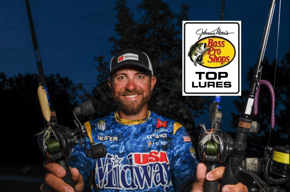 Top lures at Mississippi River 2022 Bassmaster