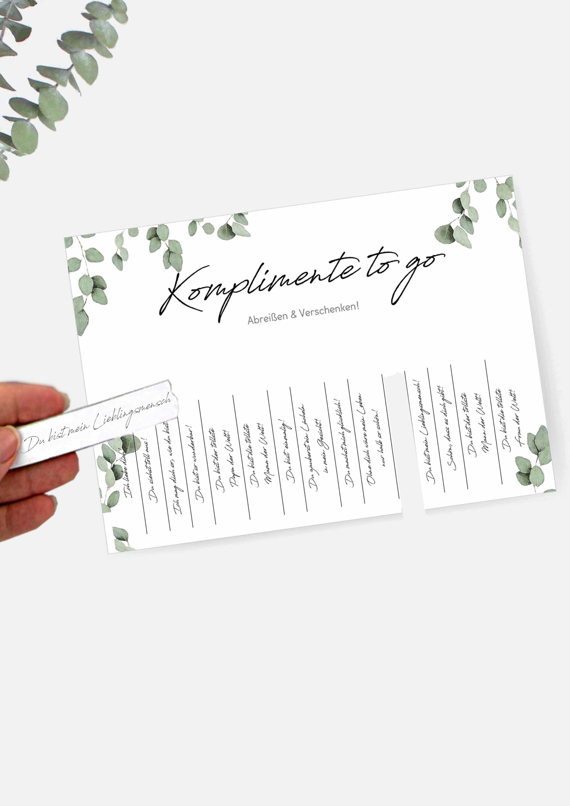 EUKALYPTUS KOMPLIMENTE TO GO