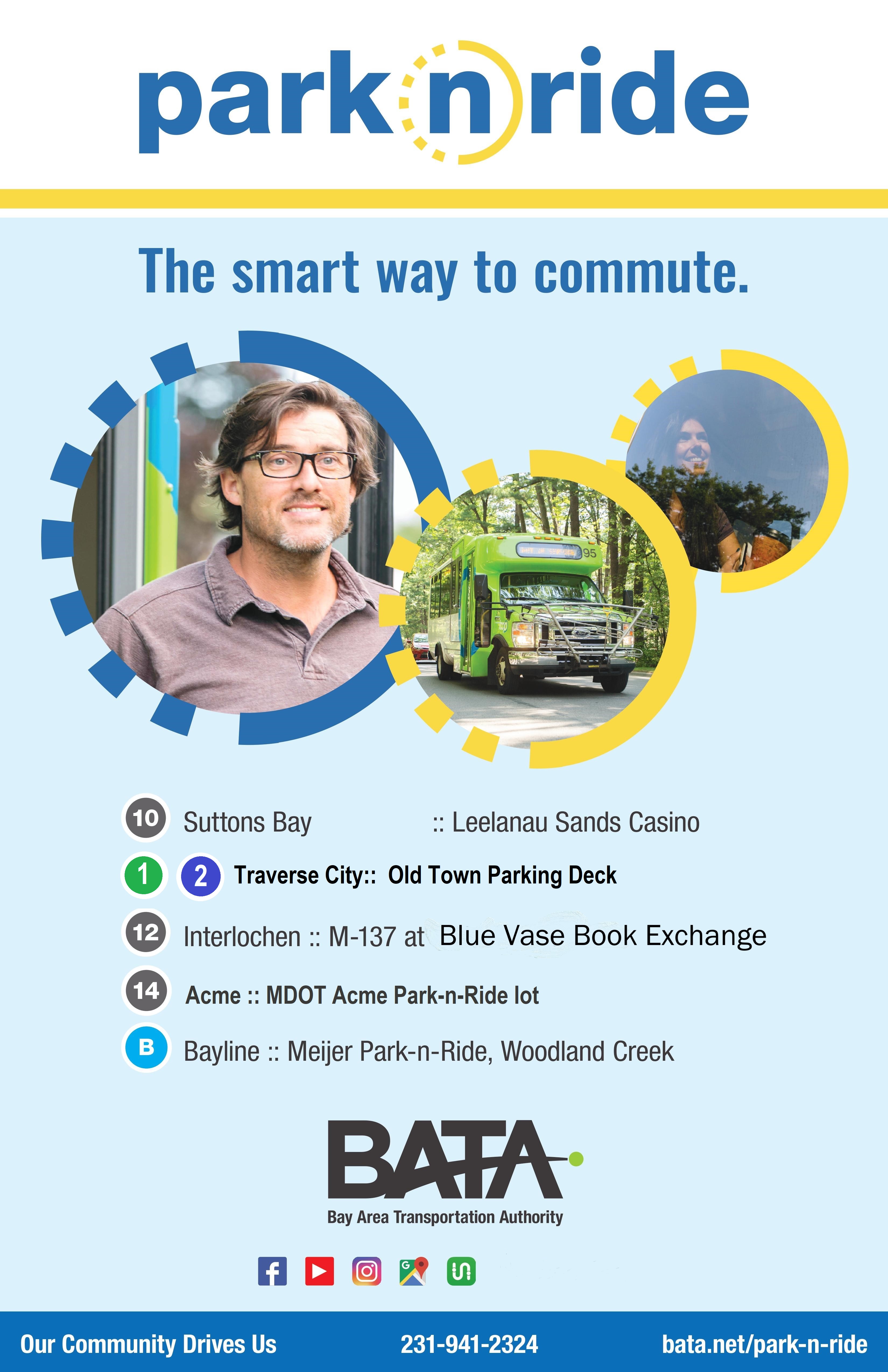 ParknRide BATA Transportation Information BATA