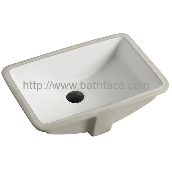 Ceramic Undermount Square Basin Sink Bathroom Tap Factory