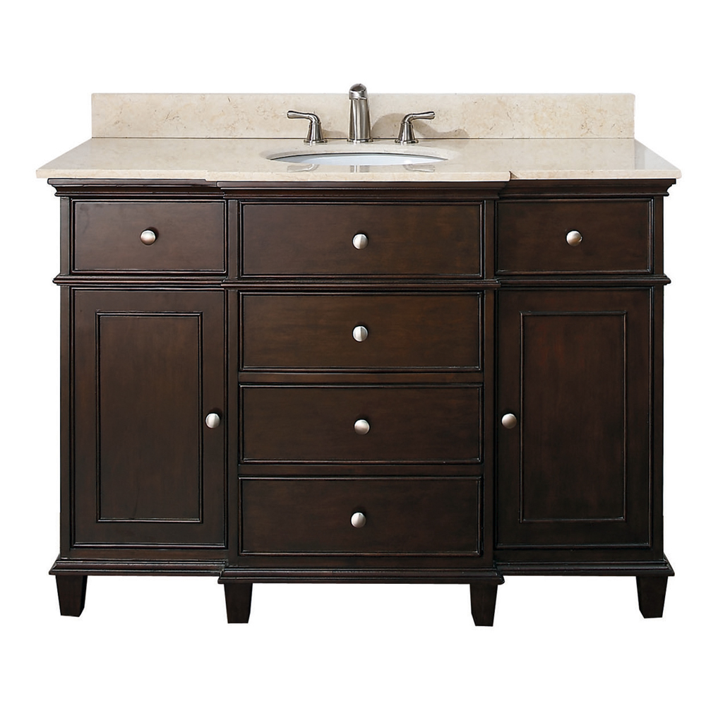 49" Cesarina Single Bath Vanity Walnut