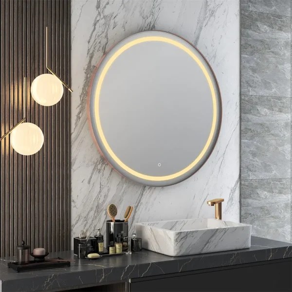 SMD2835 LED / Round Bathroom Mirror / Mirror with Led Lights