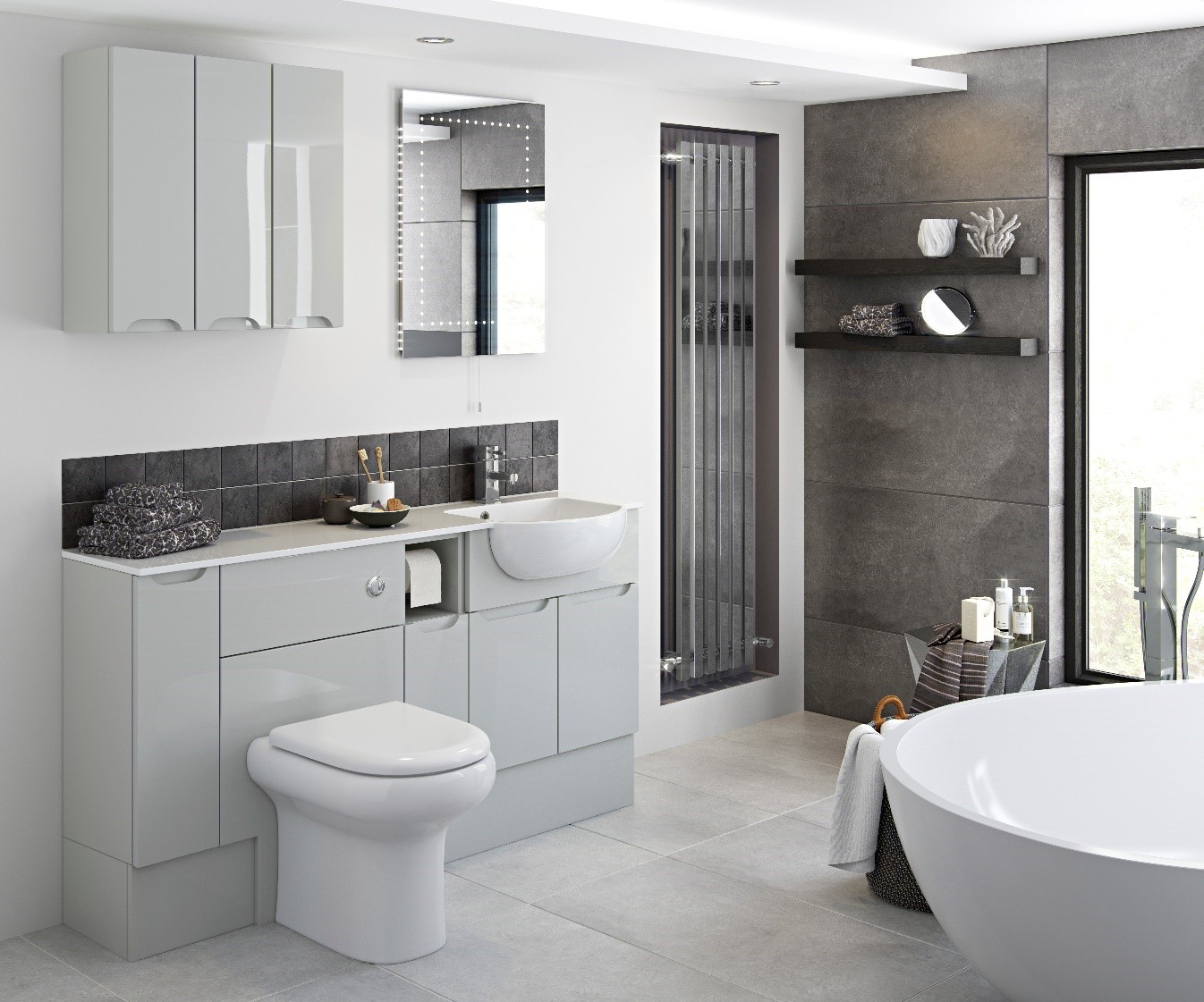 A clear cut advantage Mereway and Trend Bathrooms offer new “cut and