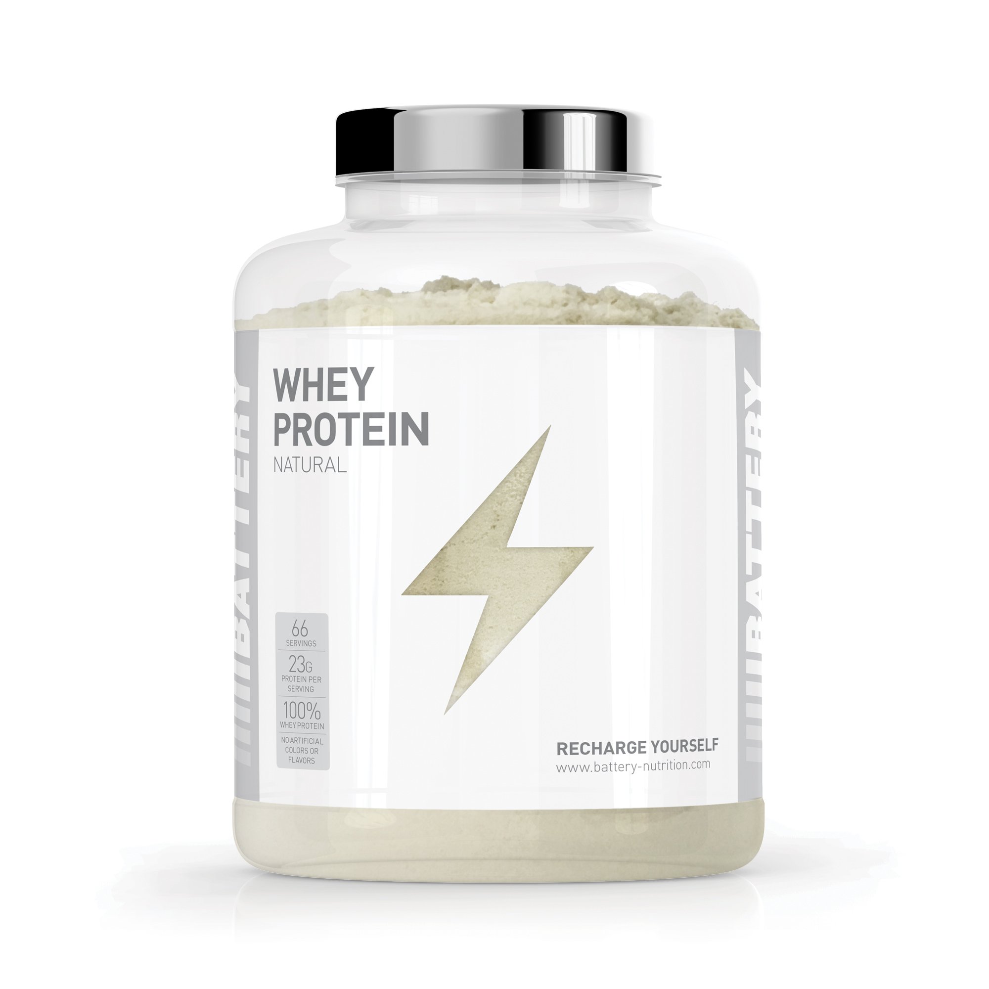 WHEY PROTEIN NATURAL Battery Nutrition