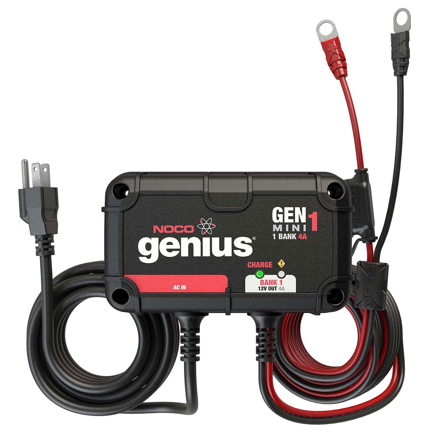 NOCO Genius GEN1 Mini Charger 12 Volt, 4 Amp Free Shipping