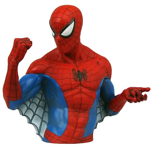 Affiliate Link SpiderMan Bust Bank BattleGrip