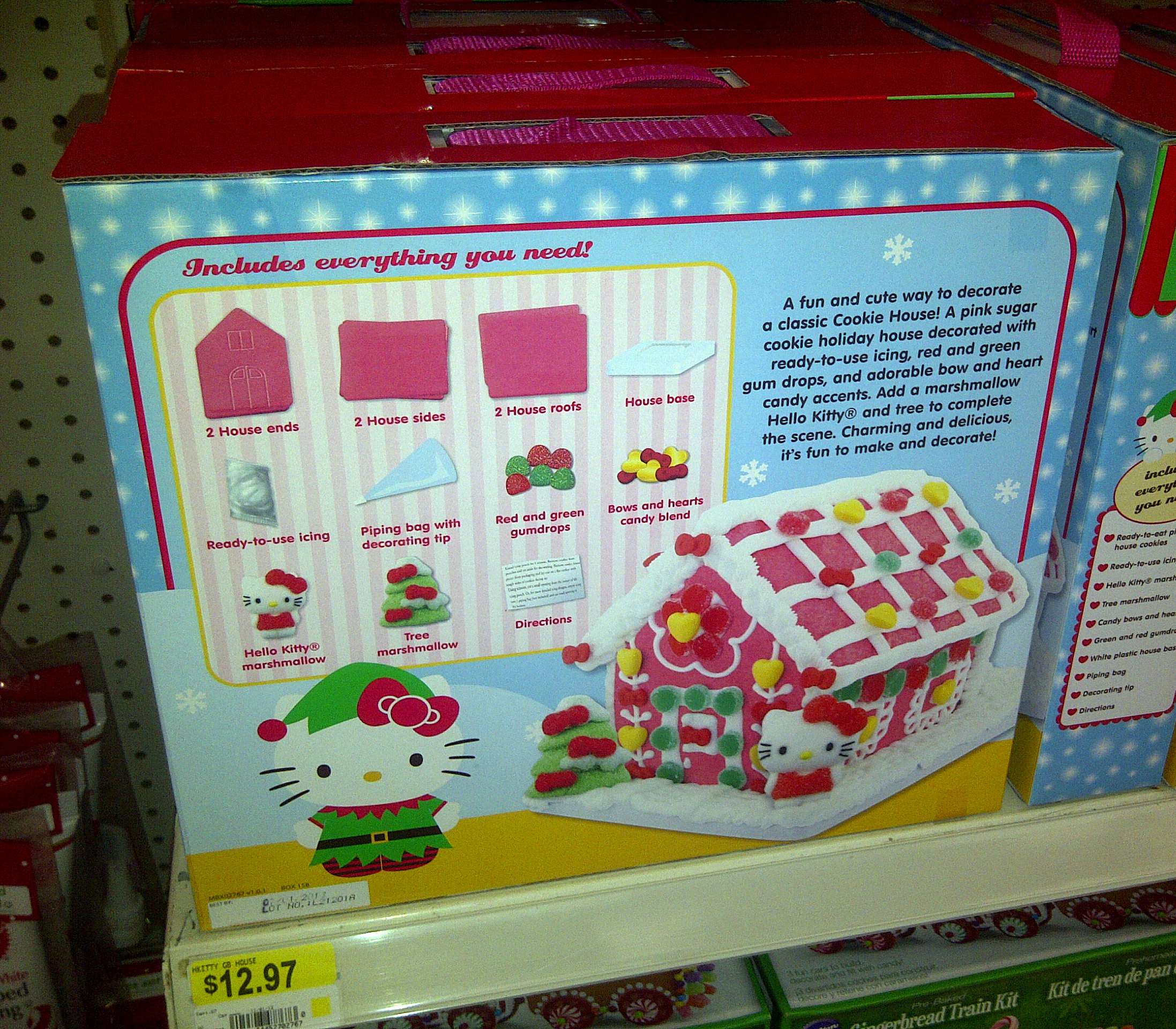 Hello Kitty Holiday Cookie House in Stores BattleGrip