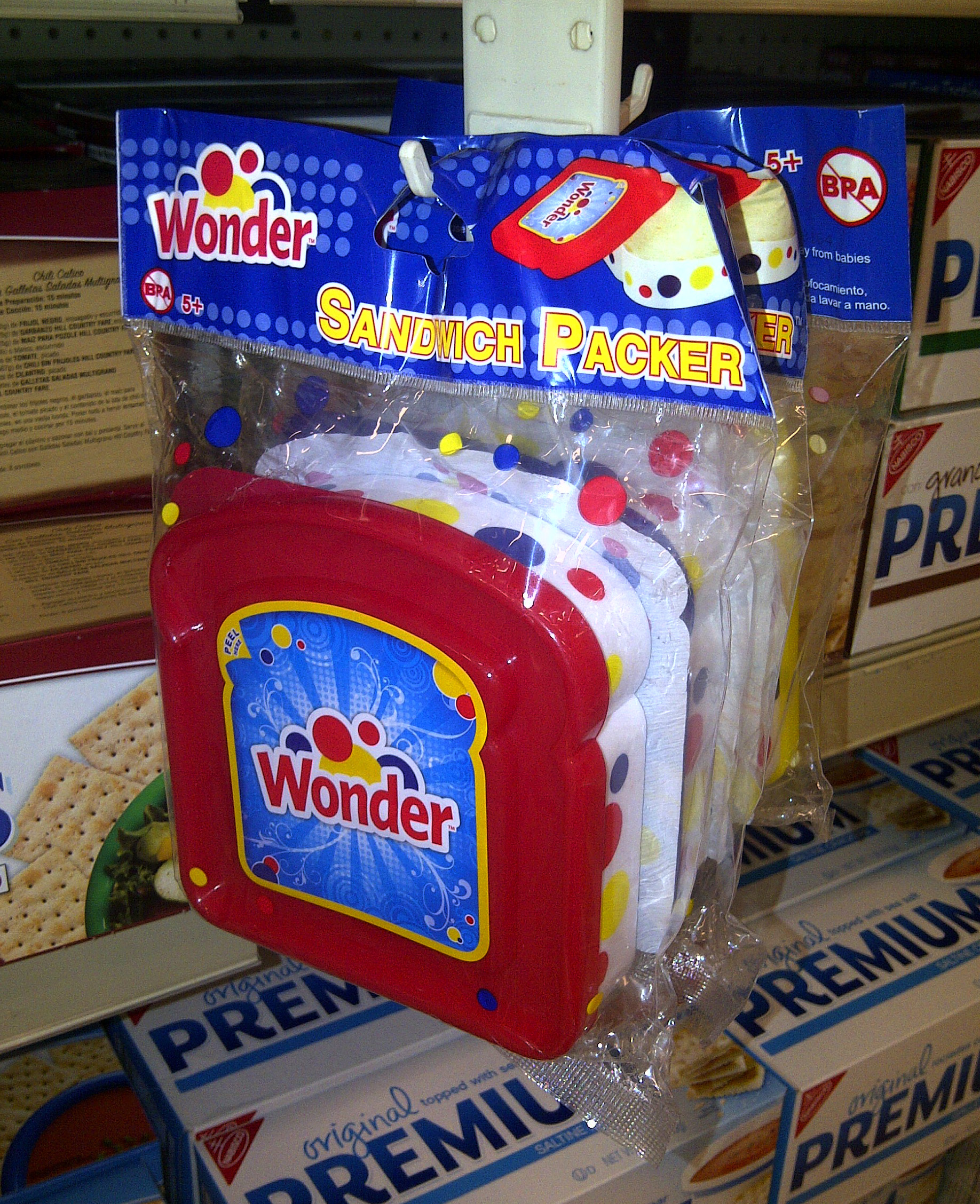 Wonder Bread Sandwich Packer and Seal’r n’ Decruster
