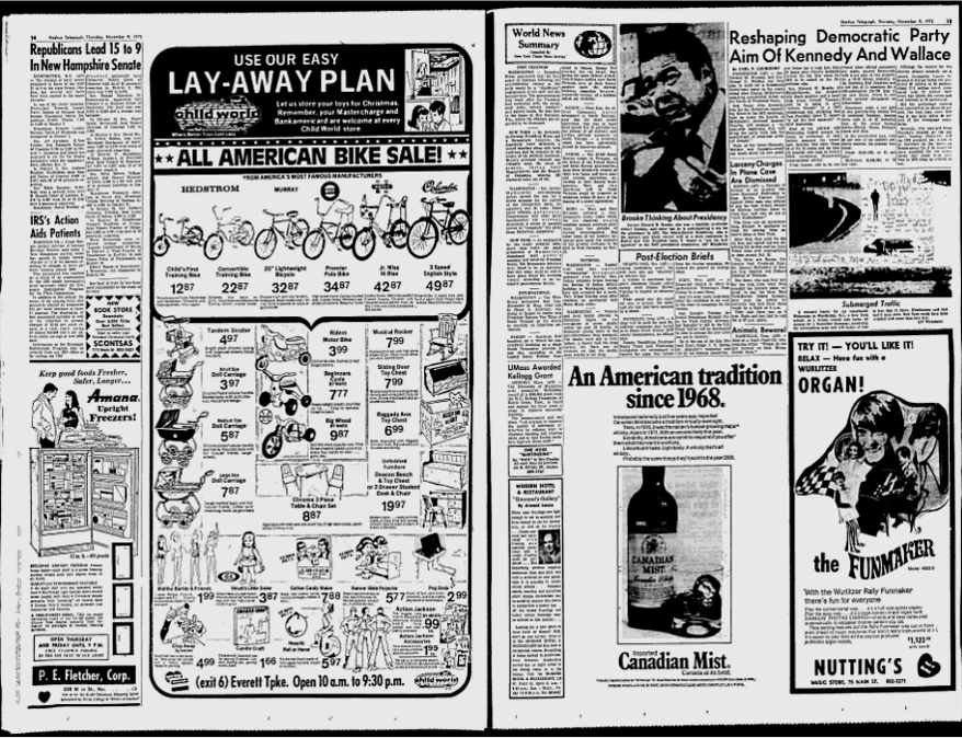 Action Jackson Newspaper Ad from 1972 BattleGrip