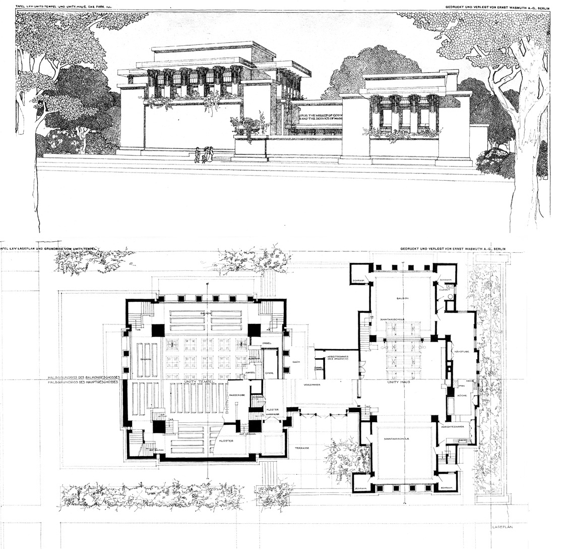 Frank Lloyd Wright Red Square