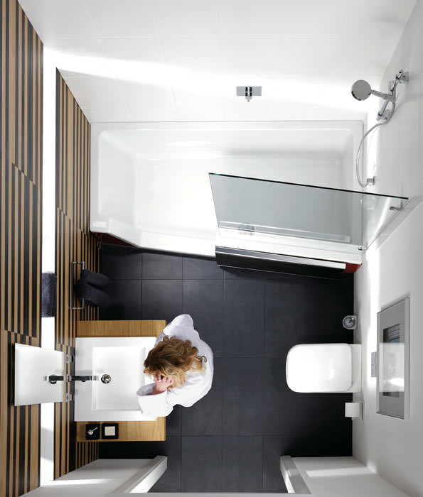 50+ schön Fotos Kombination Badewanne Dusche Kombisysteme Wanne