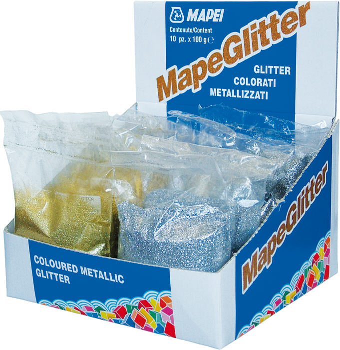 Glitter für die GlamourFuge von heute farbige Fliesenfugen bei